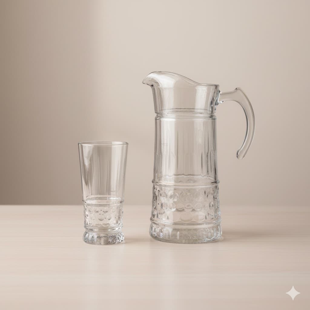 پارچ و لیوان پرستیژ لومینارک مدل Prestige