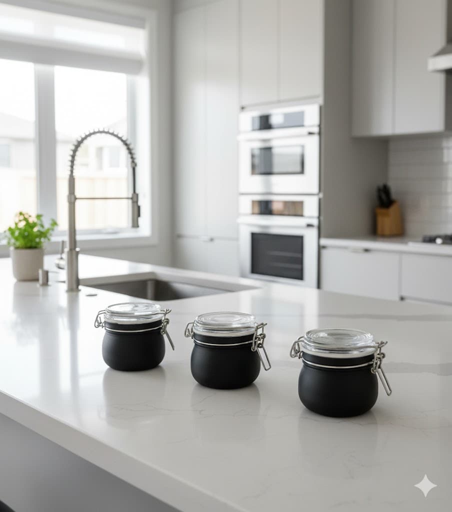 بانکه ایکیا مدل IKEA-KORKEN بسته 3 تایی رنگ مشکی