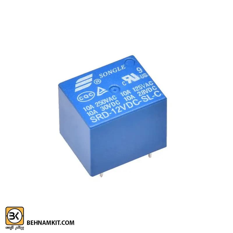 رله 12 ولت / / Songle 12V 10A