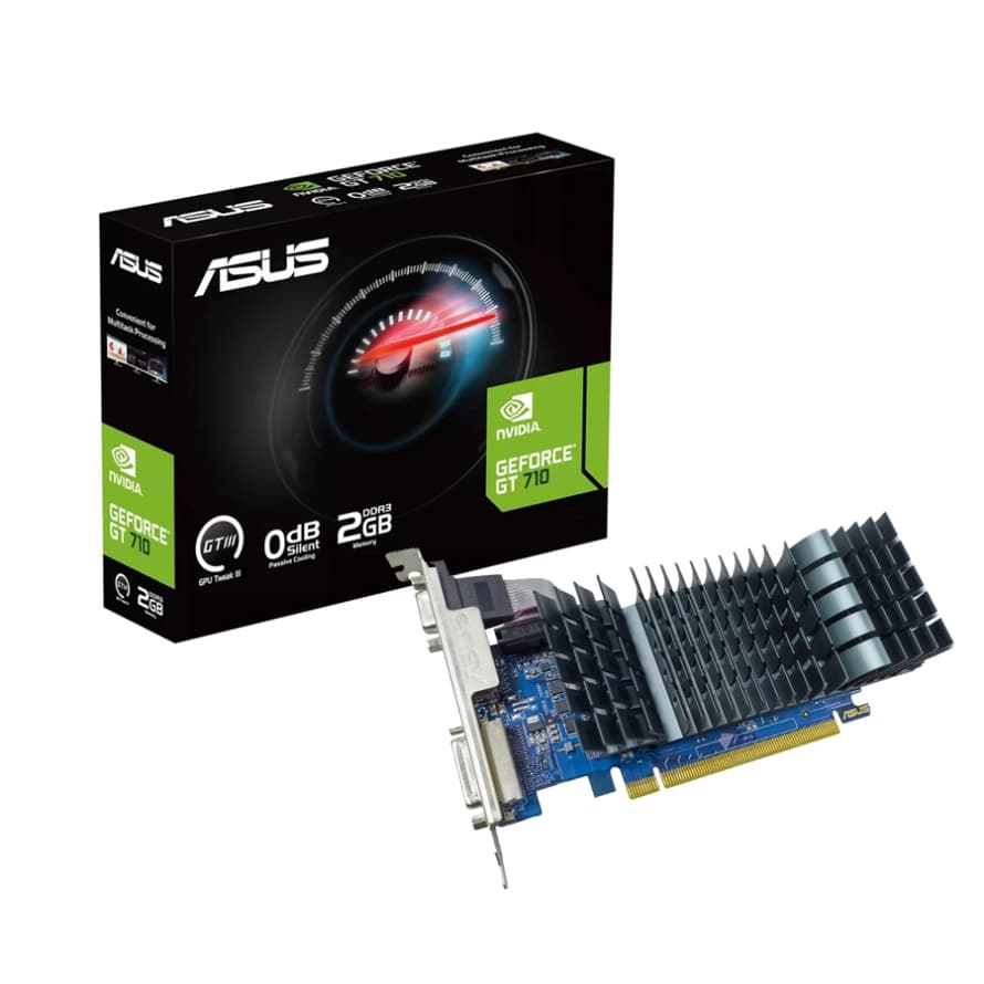 کارت گرافیک ایسوس مدل GT 710 2GB DDR3 EVO low-profile