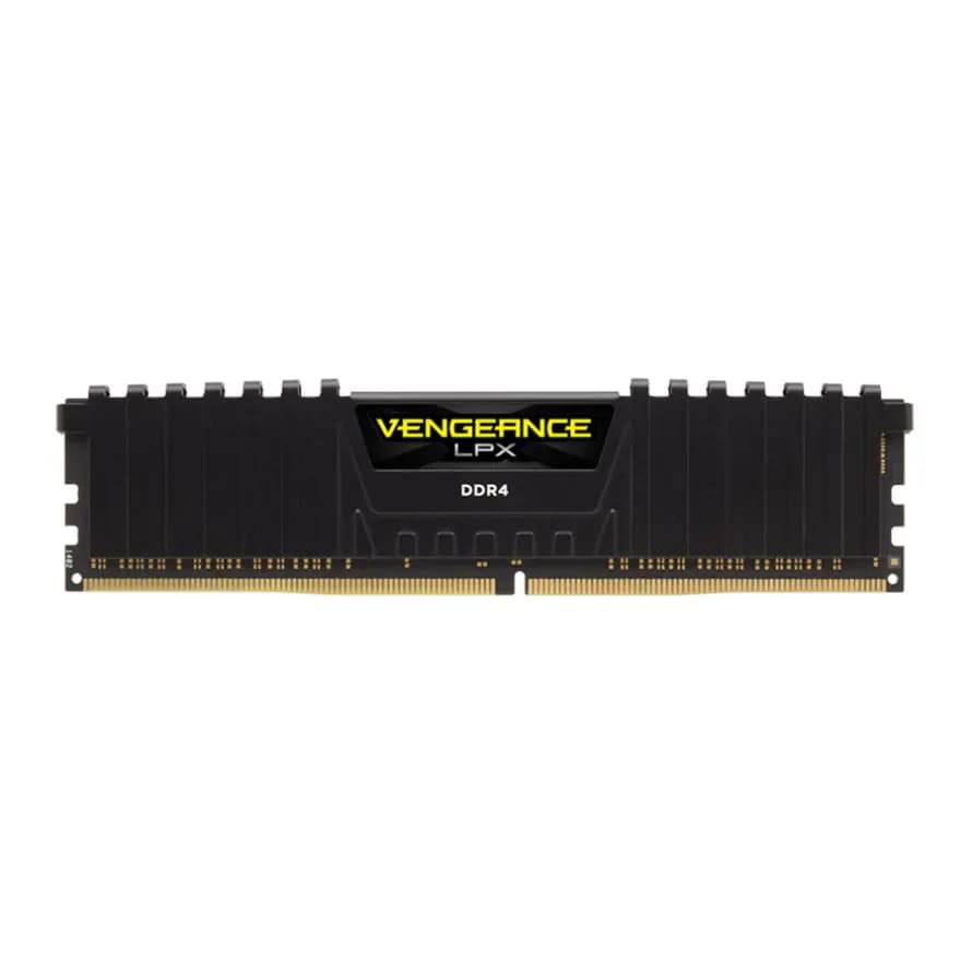 رم دسکتاپ DDR4 تک کاناله 3000 مگاهرتز CL16 کورسیر مدل VENGEANCE LPX ظرفیت 8 گیگابایت