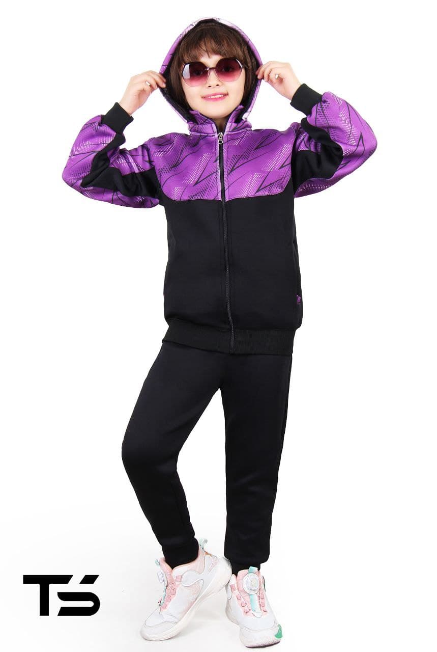 ست گرمکن شلوار پسرانه دخترانه sport کد 003