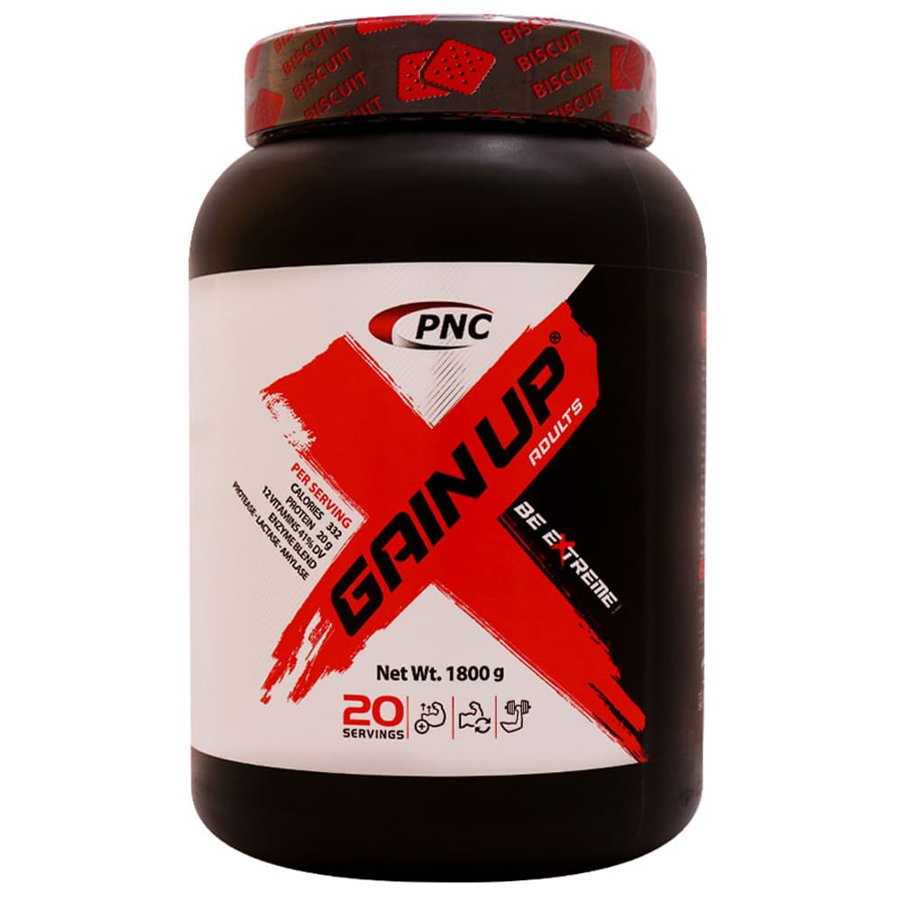پودر گین آپ خوراکی با طعم بیسکویئت 1800 گرم ـ پی ان سی