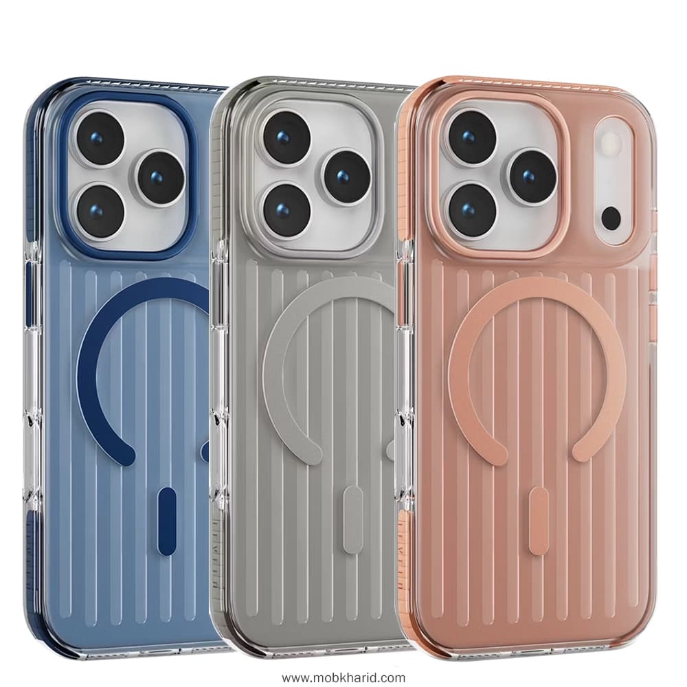 قاب محافظ LEVELO MagSafe Clear Case | iphone 17 Pro Max