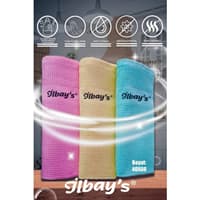 دستمال میکروفایبر 9 عددی ایلبیز ابعاد 40×60 سانتی