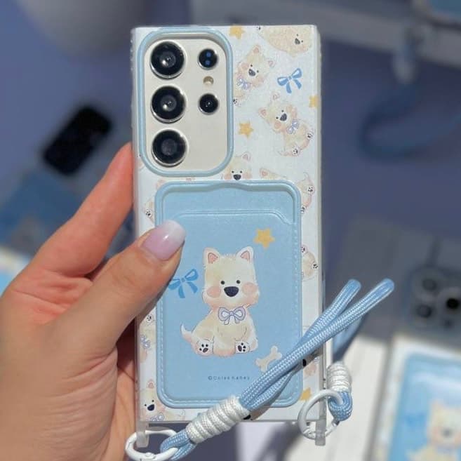 قاب جاکارتی سگ پاپیون دار