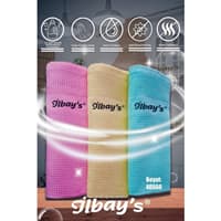 دستمال میکروفایبر 4 عددی ایلبیز ابعاد 40×60 سانتی