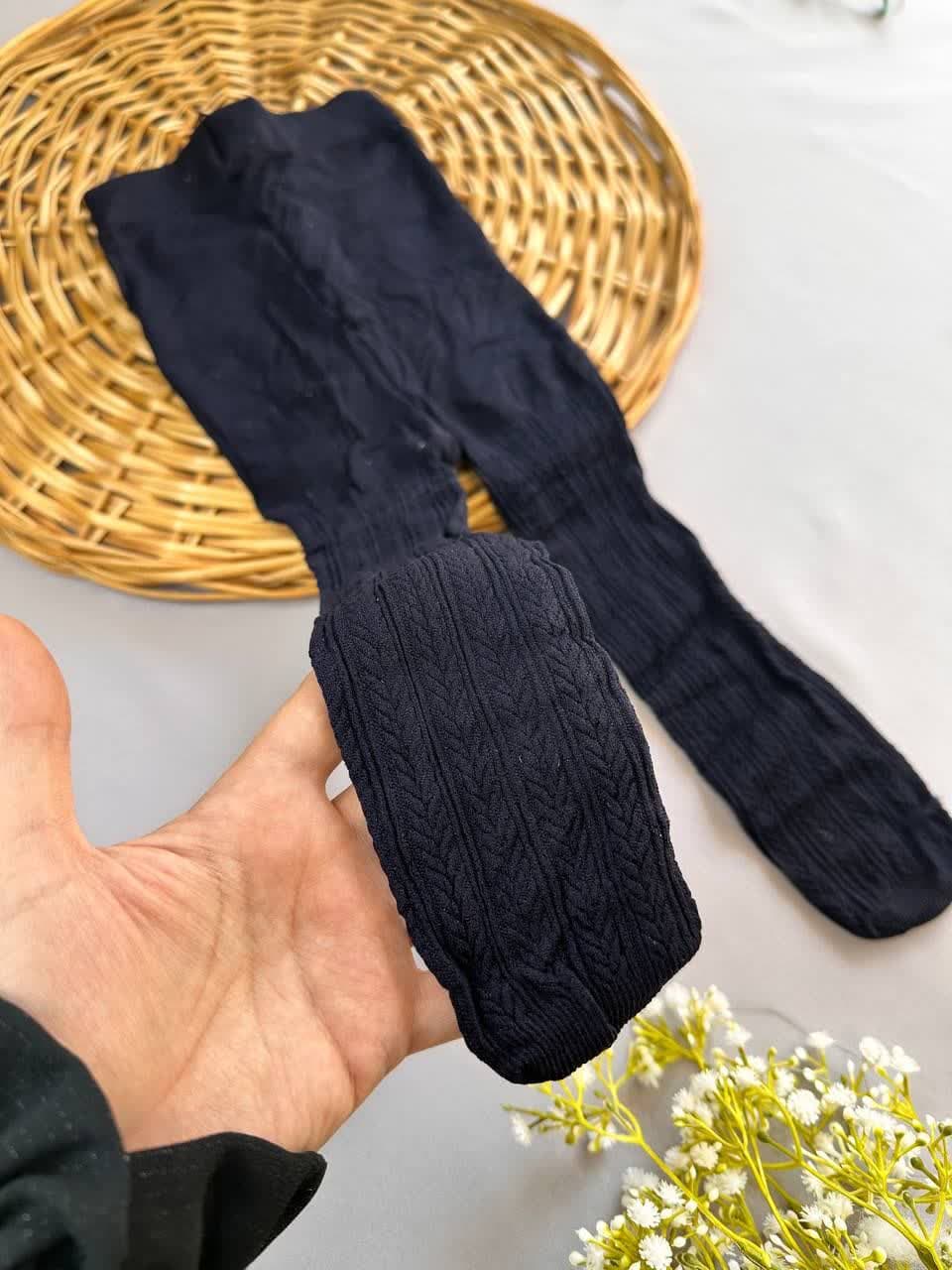 جوراب شلواری گندمی نوزادی و کودک کد 71079