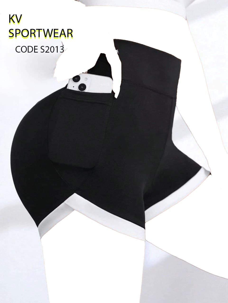 شورتک کمر پهن ورزشی زنانه کد 0010