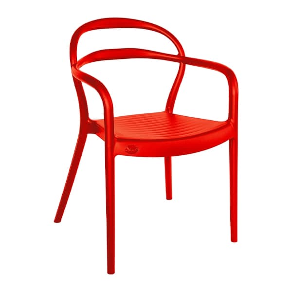 صندلی پلاستیکی دسته دار ناصر پلاستیک مدل 465