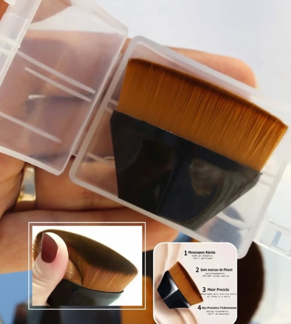 براش کرم پودر جادویی