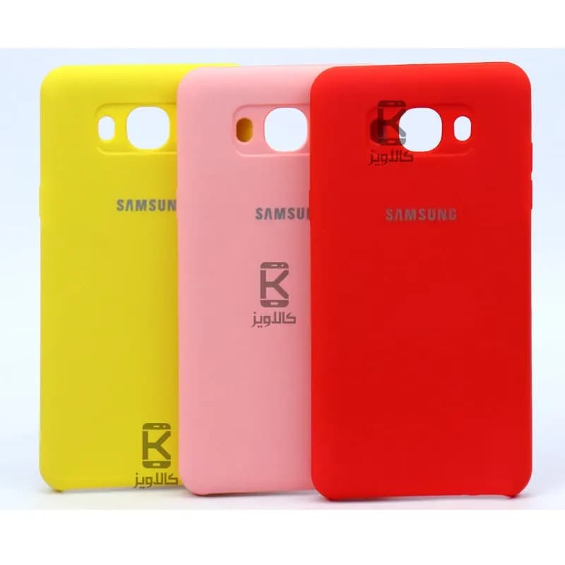 قاب سیلیکونی گوشی سامسونگ J7 2016 مدل محافظ لنز دار