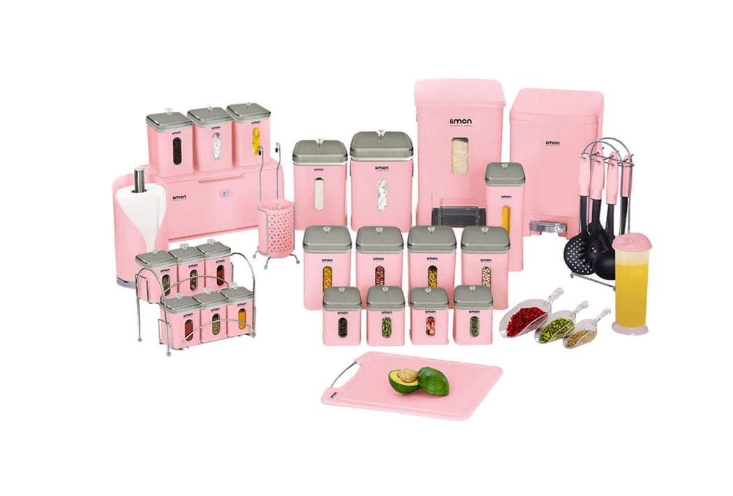 سرویس جهیزیه 36 پارچه لیمون چهارگوش