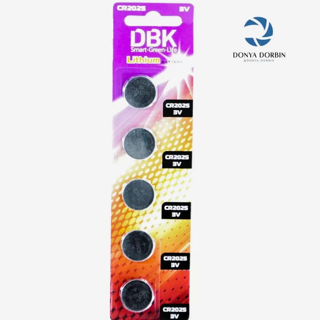 باطری سکه ای DBK مدل CR2025