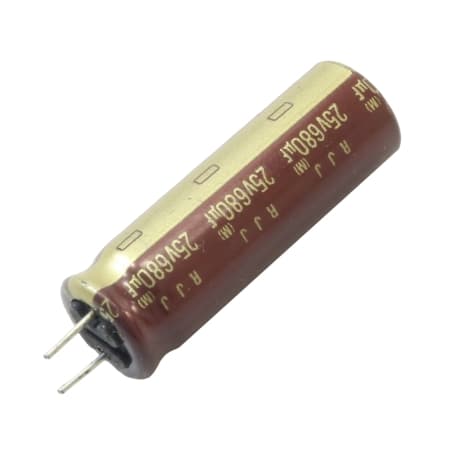 خازن الکترولیتی 680uF / 25V ژاپنی مارک ELNA