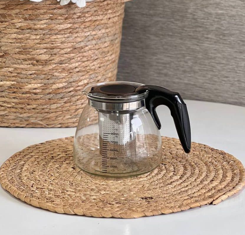 قوری چای ساز 900 میل دسته باز