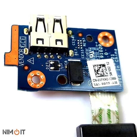 برد یو اس بی لپ تاپ Dell Inspiron 17-3737