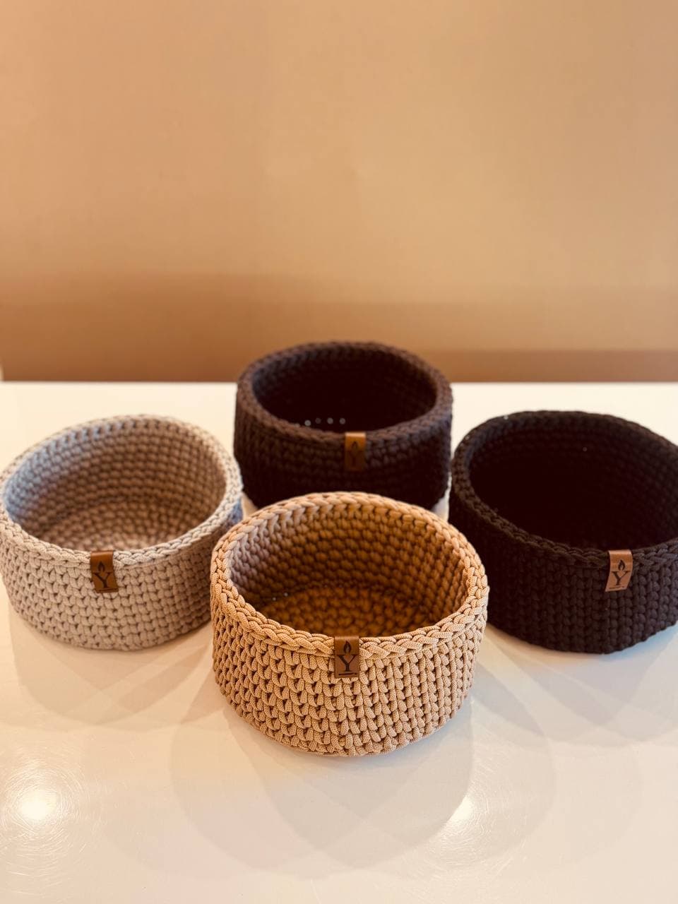 سبد بافت استوانه ای کد 101808