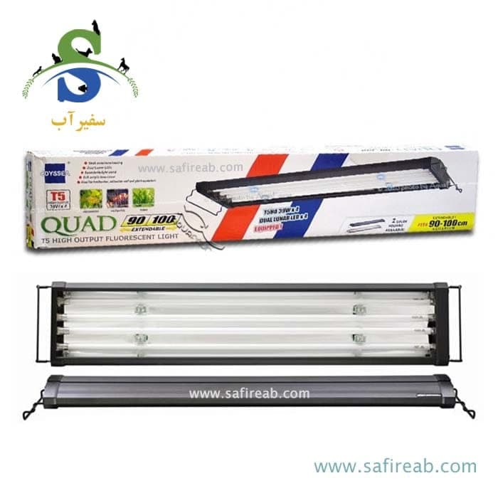 قاب مهتابی کوواد ۴ عددی ۹۰ تا ۱۰۰ سانت با نور شب ۳۹ وات ادیسه