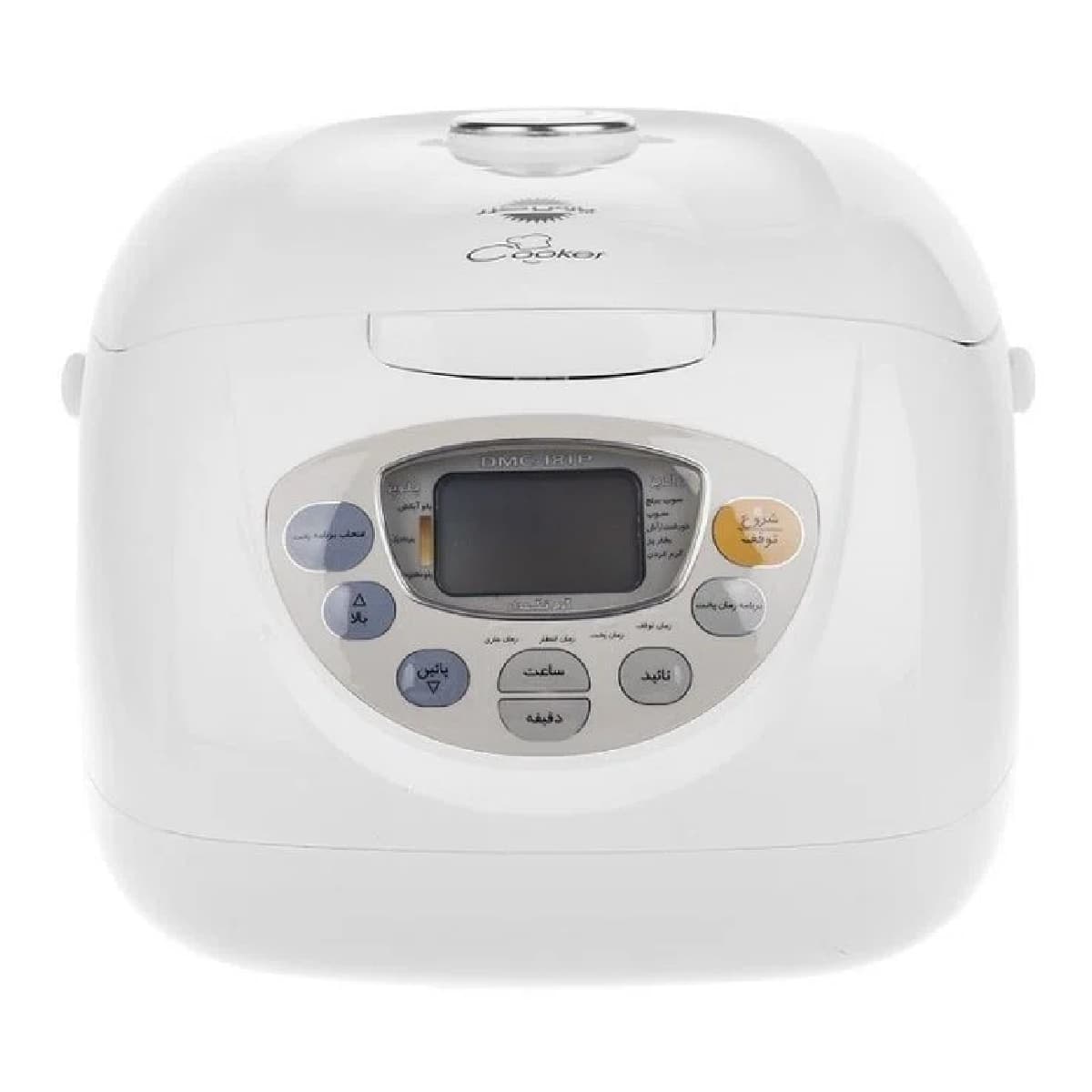 پلوپز دیجیتال 8 نفره پارس خزر مدل DMC-181P