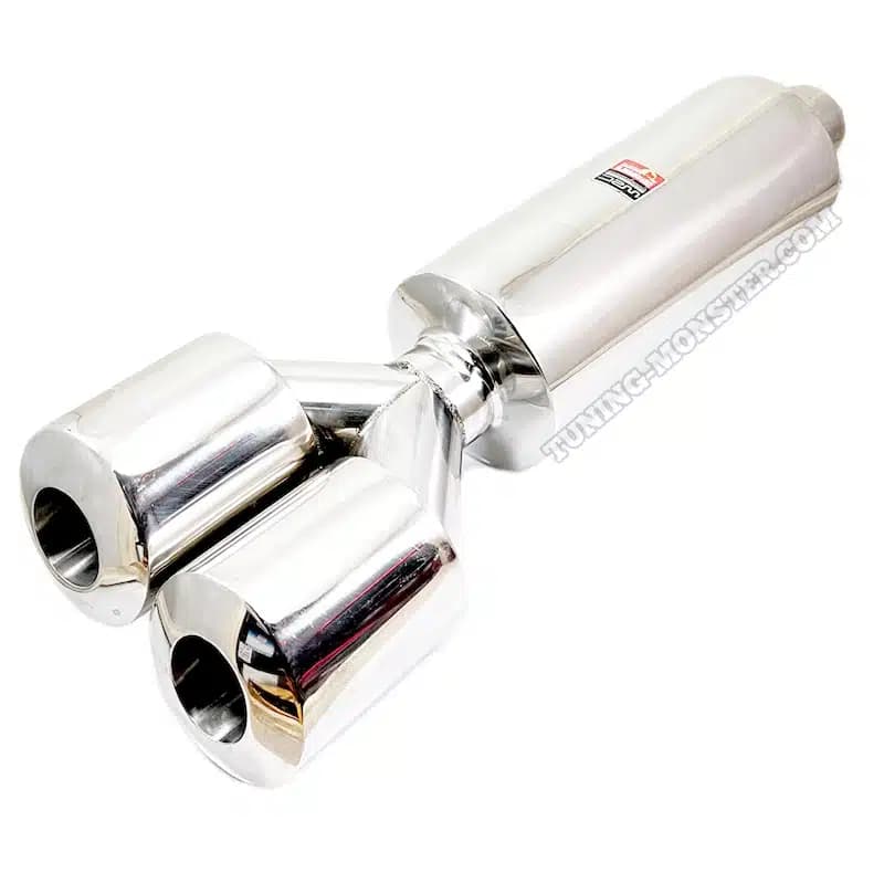 منبع اگزوز دولول استیل WRC MONSTER