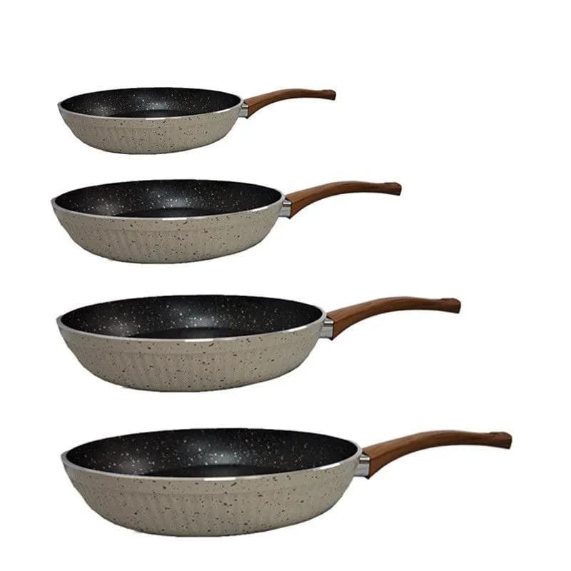 تابه تکدسته گرانیتی کرم اویز EVIZ مدل فورج السا سایزبندی