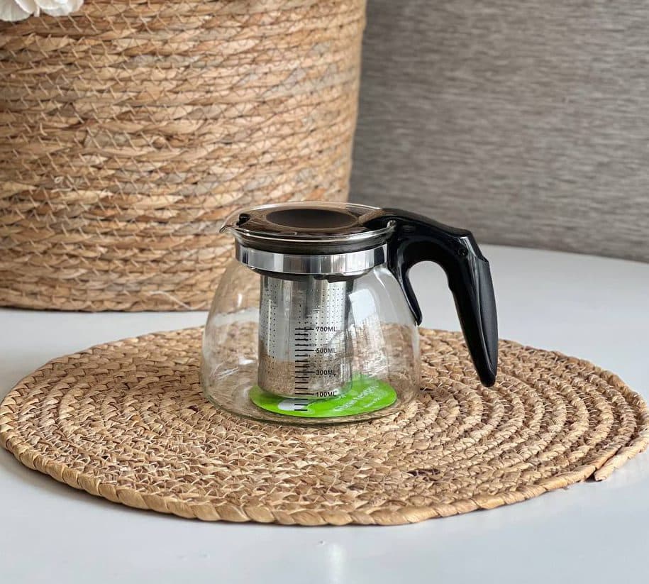 قوری چای ساز 700 میل دسته باز