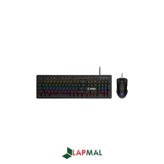 کیبورد و ماوس ام اس آی مدل FORGE GK300 COMBO - BLUE SWITCHES