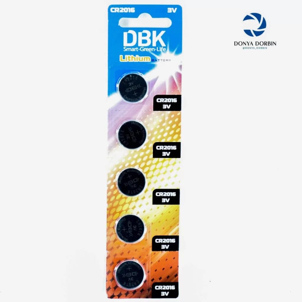 باطری سکه ای DBK مدل CR2016
