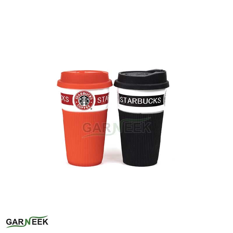 ماگ سیلیکونی طرح استارباکس