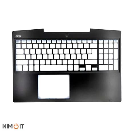 قاب دور کیبورد لپ تاپ Dell Inspiron G3 15 3500 Palmrest Upper Case Keyboard Bezel 02DPKM