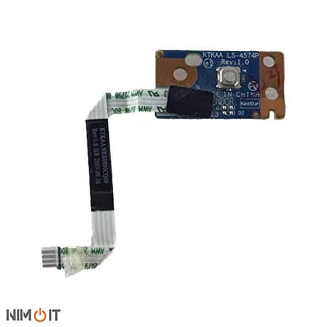 برد دکمه پاور لپ تاپ Toshiba A355-S L450D L455 L555D A350 A355 A355D L450 L450D L775