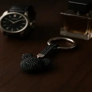 جا کلیدی فول نگین مدل میکی موس از جنس یراق استیل