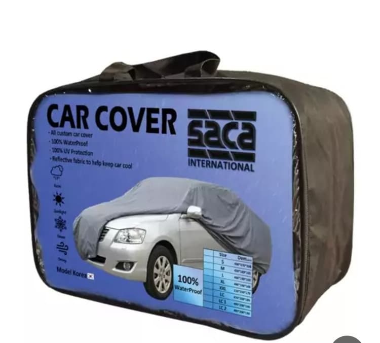 چادر خودروی ضد آب ۴ فصل ساکا مناسب برای تارا،شاهین،دنا مواد یک درجه یک و عالی