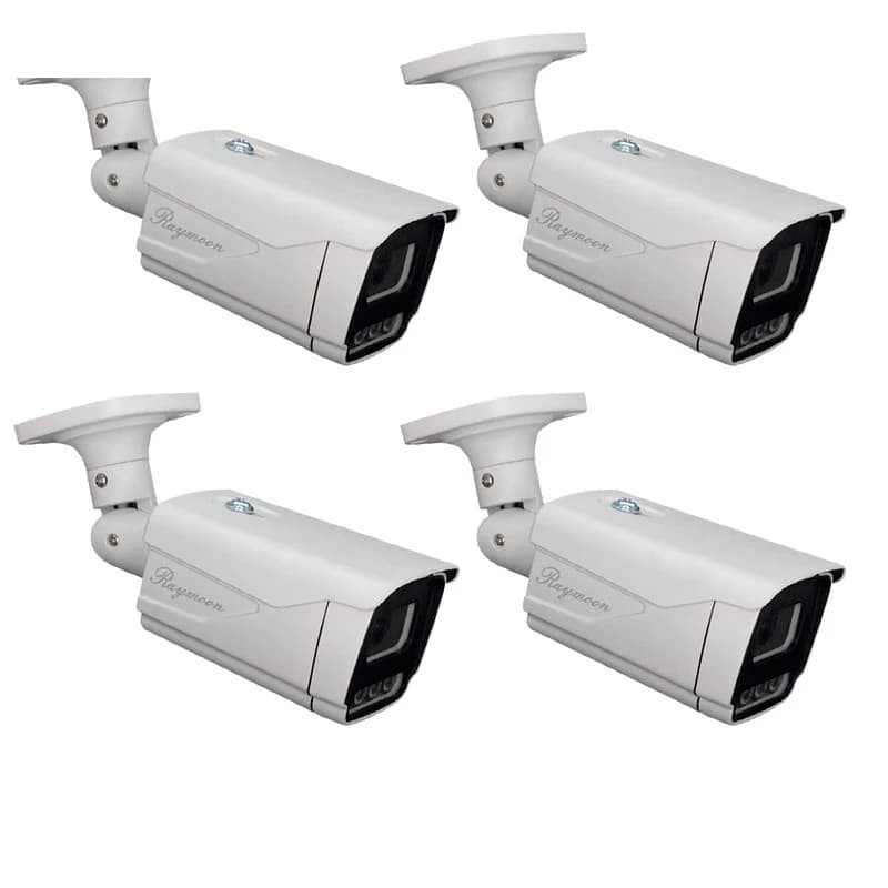دوربین مداربسته تحت شبکه رایمون مدل پنج مگاپیکسل کد 8312-POE بسته چهار عددی