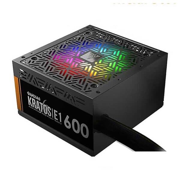 پاور کامپیوتر ۶۰۰ وات گیمدیاس مدل KRATOS E1-600W