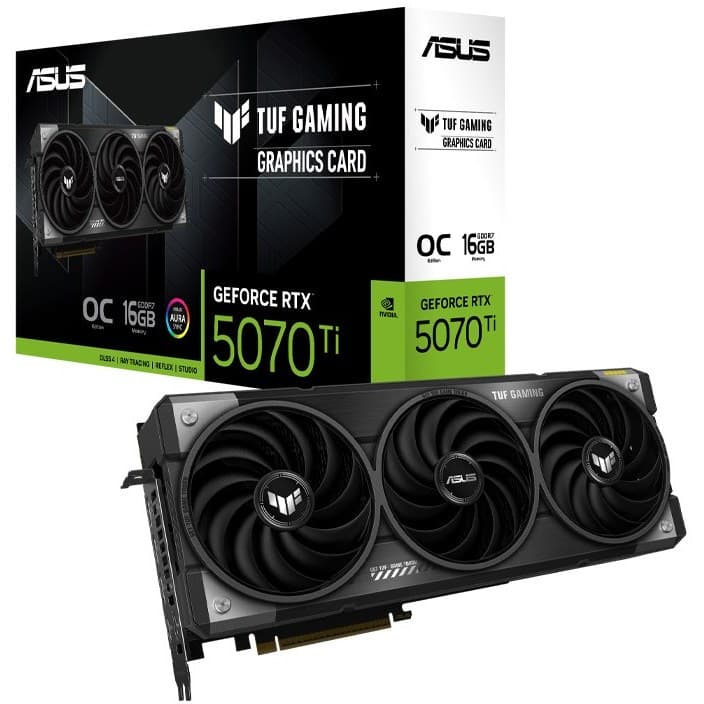 کارت گرافیک ایسوس مدل PRIME RTX 5070 Ti OC حافظه 16 گیگابایت