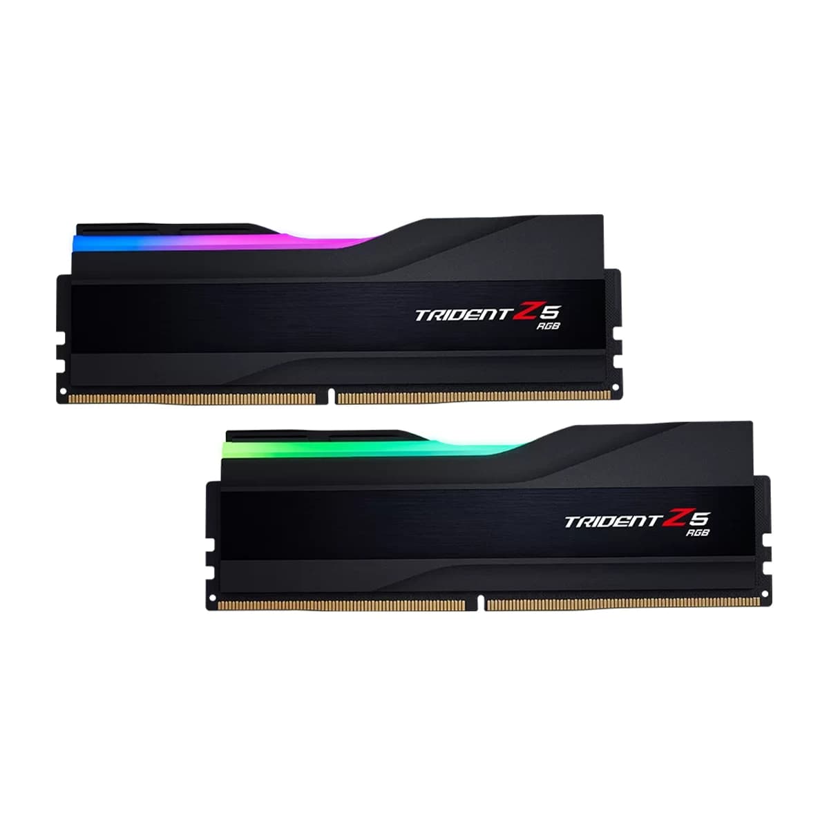 رم کامپیوتر DDR5 دو کاناله 5600 مگاهرتز CL36 جی اسکیل مدل TRIDENT Z5 RGB ظرفیت 32 گیگابایت