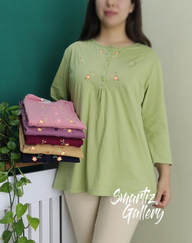 بلوز 3 دکمه یاس