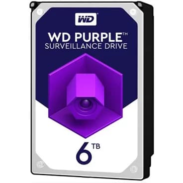 هارددیسک اینترنال وسترن دیجیتال مدل Purple WD60PURZ ظرفیت 6 ترابایت