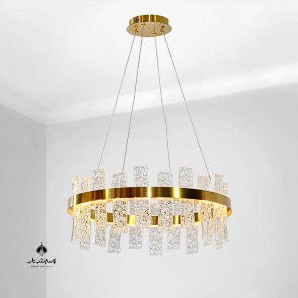 PNC لوستر آویز کریستالی 8801 سایز 600