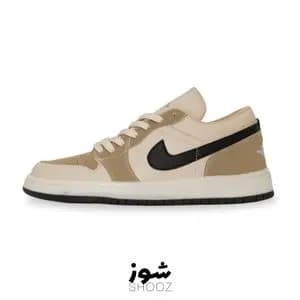 کتونی نایک جردن کرم قهوه ای مردانه