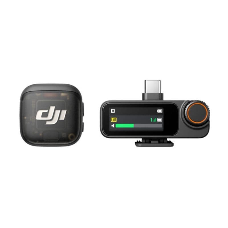 میکروفون بی سیم یقه‌ای DJI Mic 3 Compact Wireless Microphone