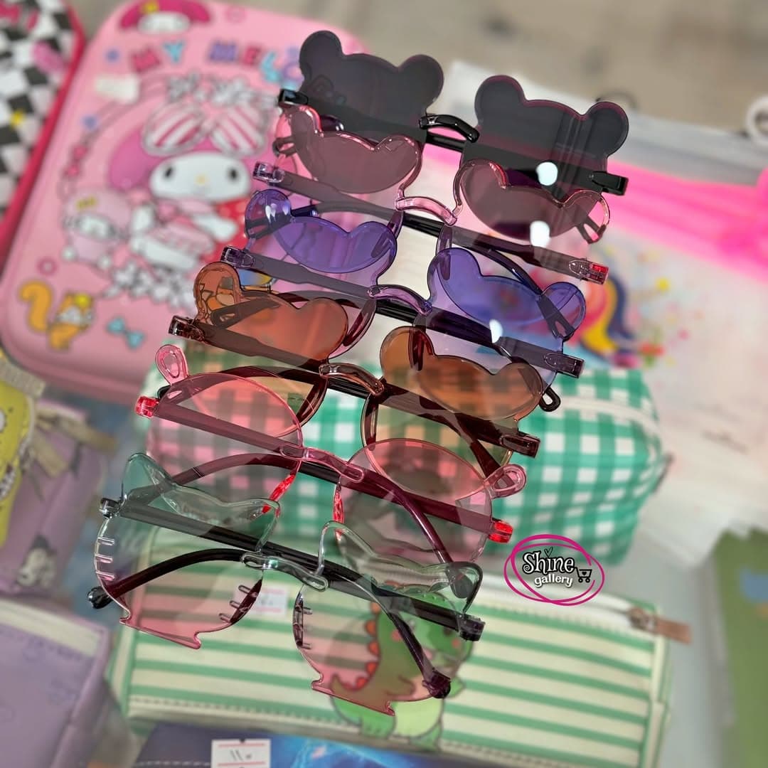 عینک دودی خرسی بچگانه