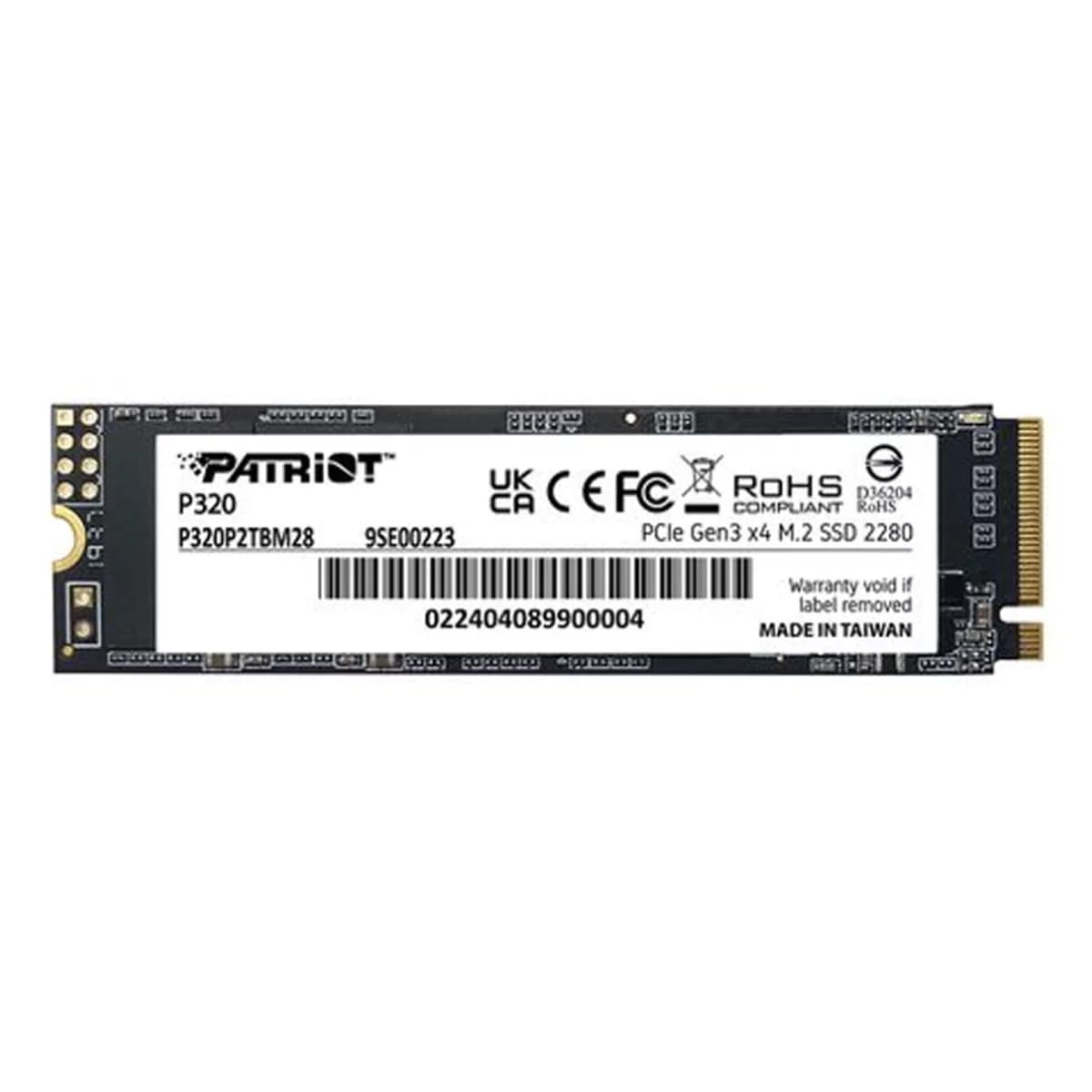 هارد اس اس دی اینترنال پتریوت مدل P320 ظرفیت 256 گیگابایت