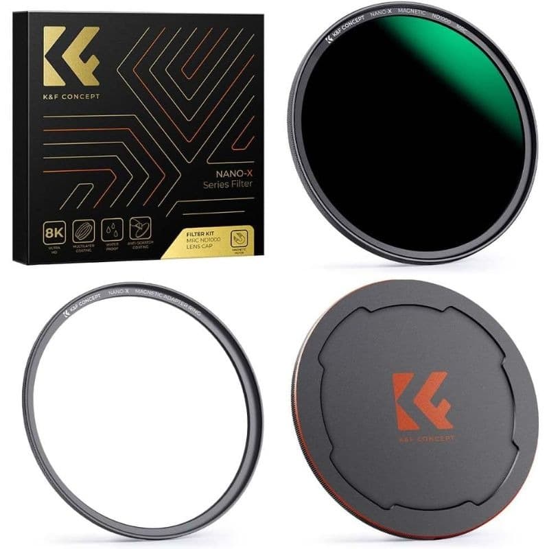 فیلتر لنز K&F Concept 82mm Magnetic ND1000 Lens Filter