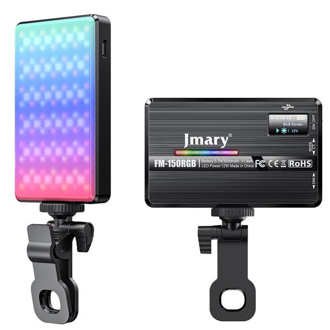 نور ثابت ال ای دی جیماری Jmary FM 150 RGB LED Light