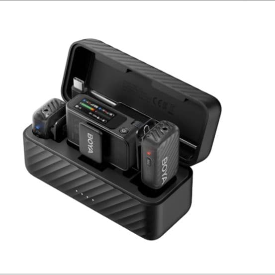 میکروفن یقه ای بی سیم بویا BOYA Lavalier Microphone MIC 2-01