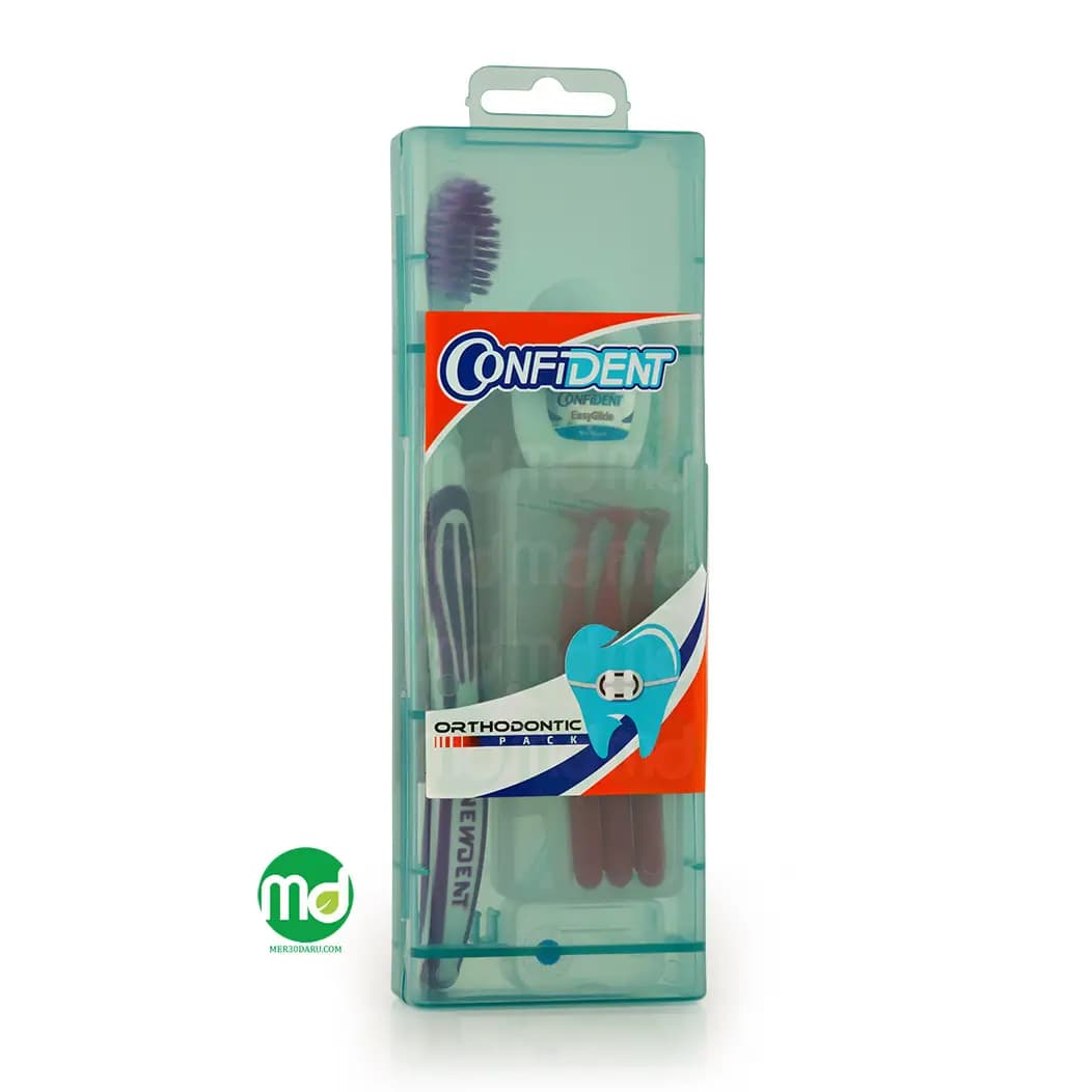 پک ارتودنسی کانفدینت مدل Orthodontic برای بهداشت دهان و دندان
