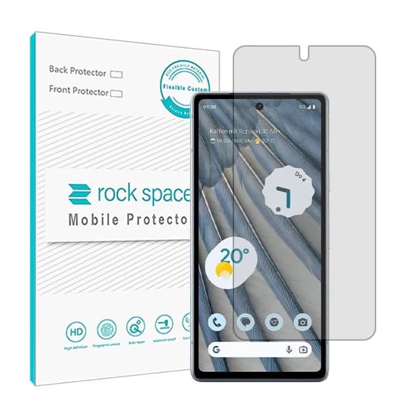 گلس گوشی گوگل Pixel 7a راک اسپیس مدل anti-shock